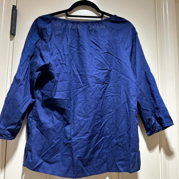 Express Size Small Blue Tunic Top (New Without Tags) - Picture 3 of 6